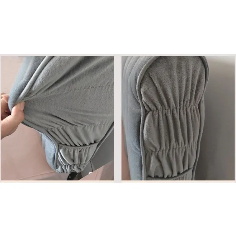 New Headcover Thickened Anti Collision Soft foreskin Wooden Bed Dust Cover Simple Modern Universal Household