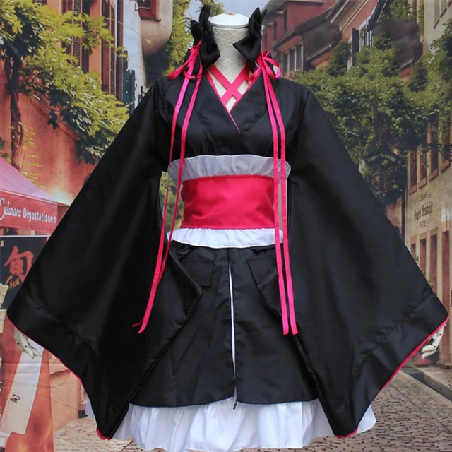女の子のための日本の着物 コスプレ衣装 漫画やや夜に最適 Aliexpress ノベルティ 特殊用途