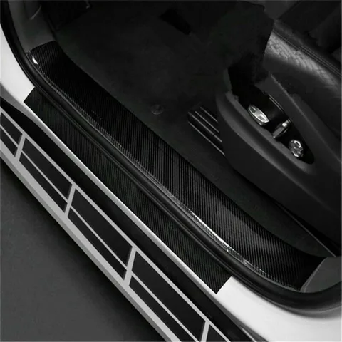 Film Sticker Truck Car SUV Anti Scratch Black Carbon Fiber PVC
