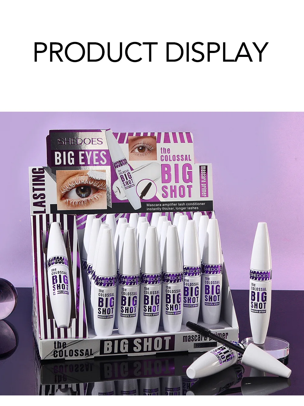 마스카라 Eye Makeup Tool White Eyelash Primer New Anti-Smudge 10ml Eyelash Base Cream Waterproof Lengthening Mascara Cosmetic