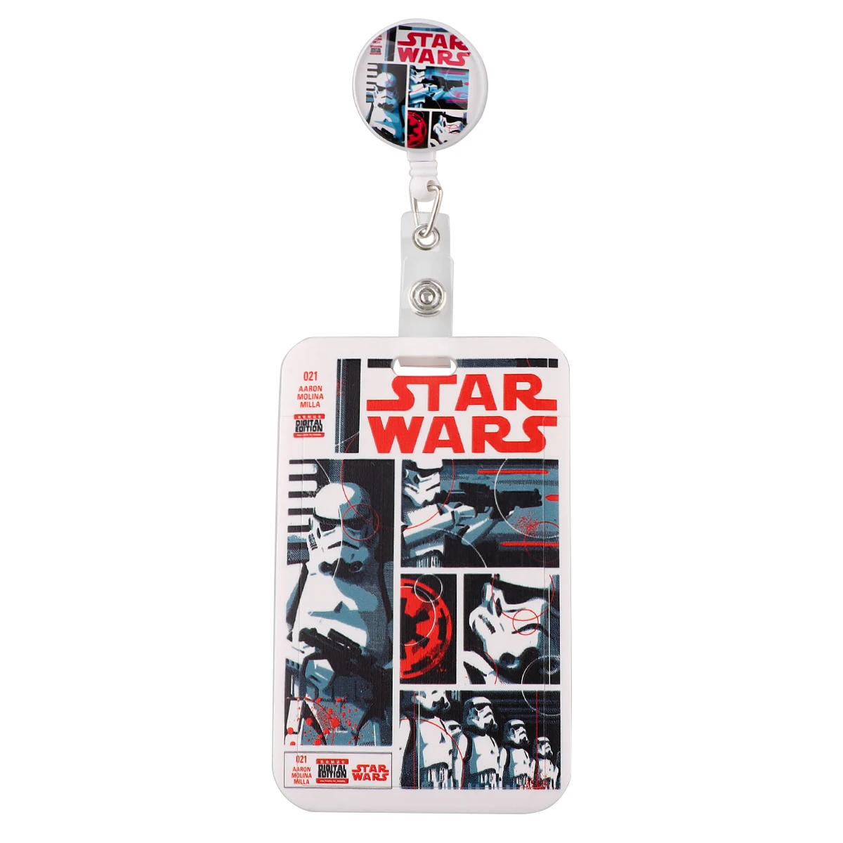 Star Wars, R2D2 - Retractable Badge Holder - Badge Reel - Lanyards -  Stethoscope Tag / Style