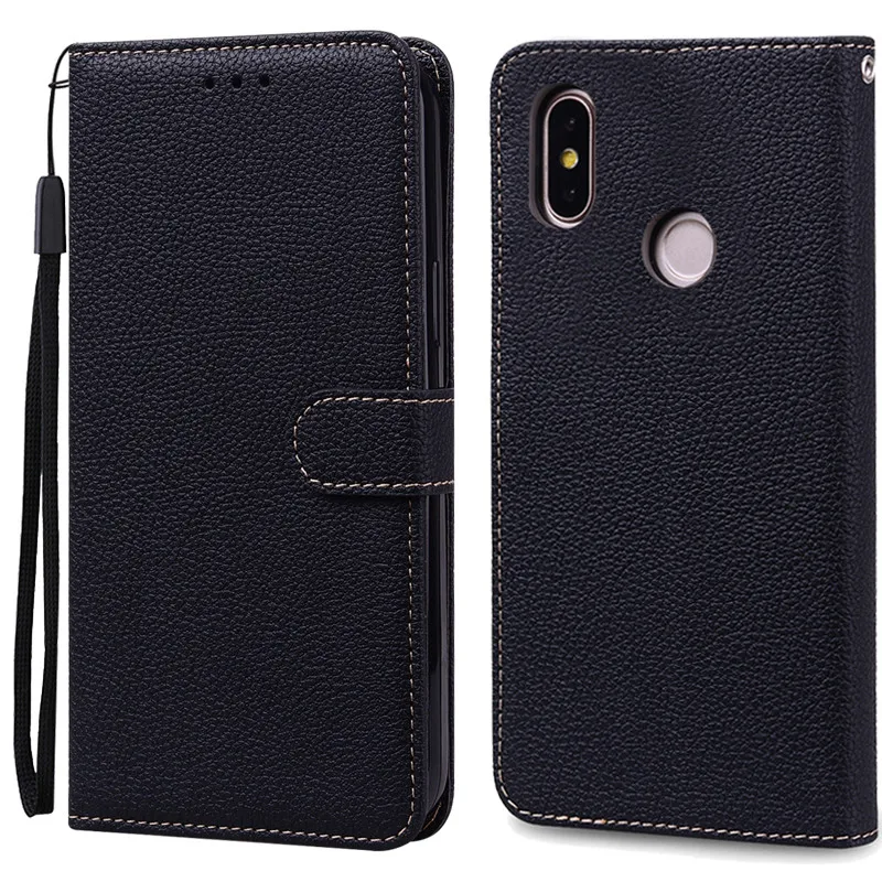 Luxury Leather Wallet Flip Case - Elegant Protective Cover