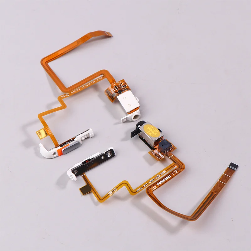Black Audio Jack Assembly Black Headphone Jack & Hold Switch For IPod