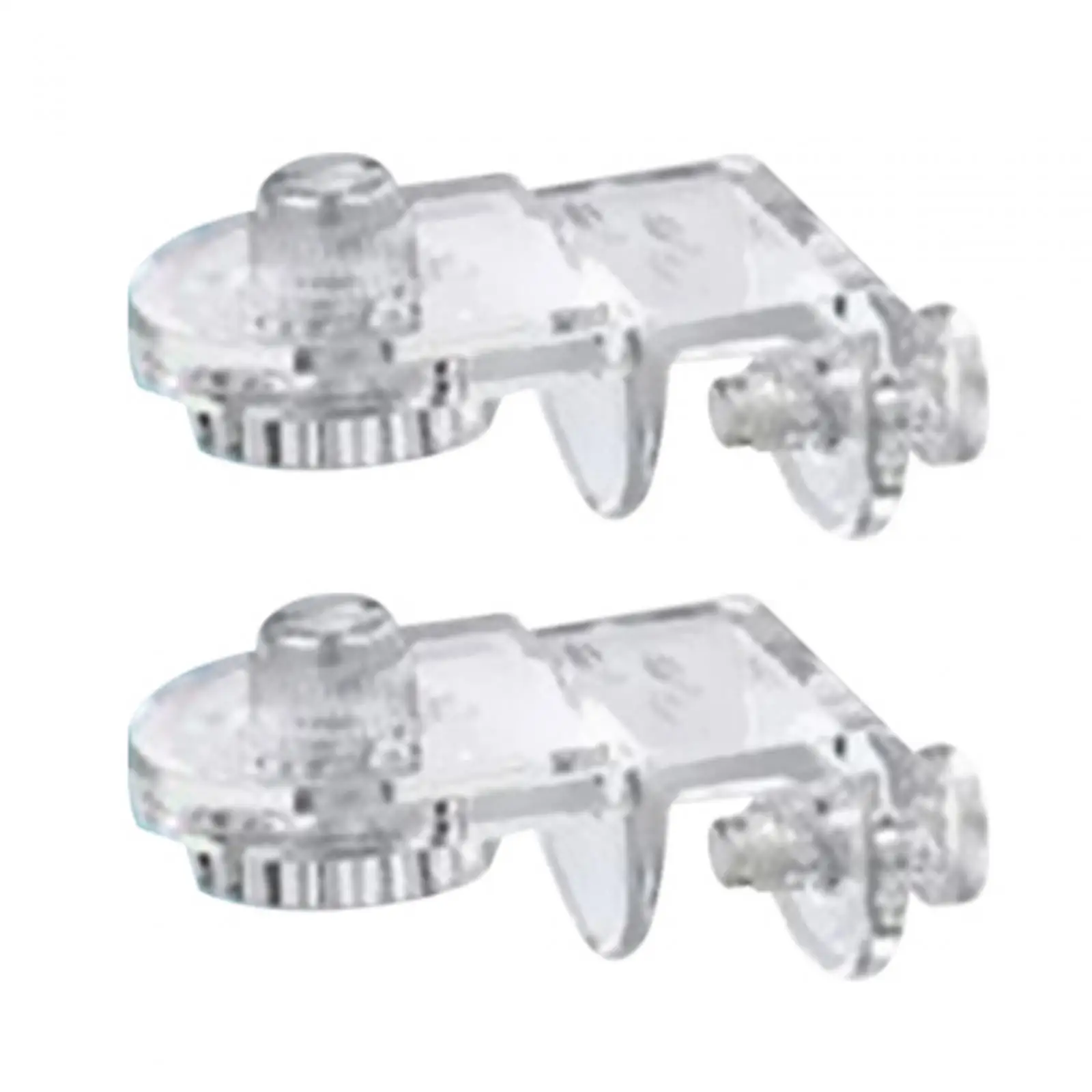 

2 Pieces Aquarium Screen Clamp Multi Functional Anti-escape Sturdy Acrylic Aquarium Screen Net Clips Accessories Fixed Holder