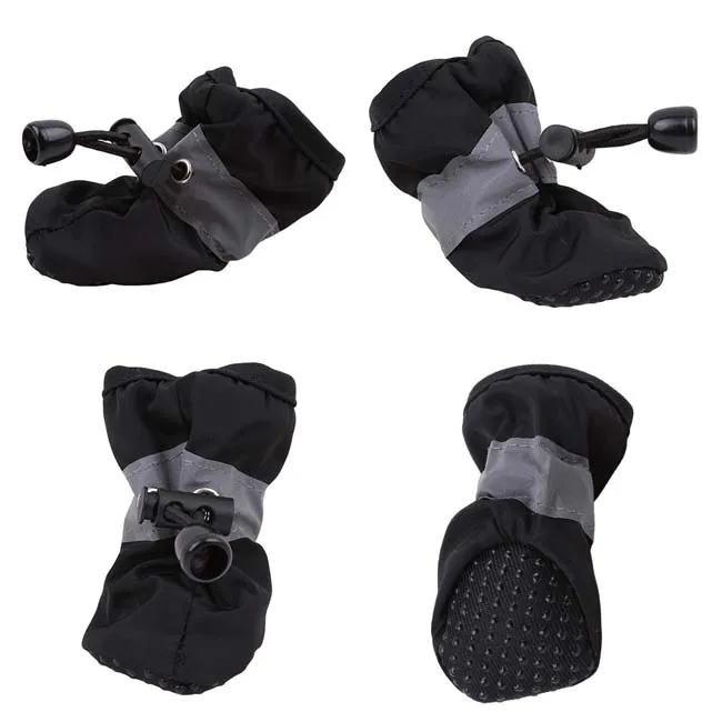 4-Piece Anti-Slip Waterproof Pet Booties