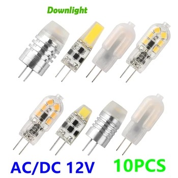 할로겐 교체 미니 COB LED 램프, 조도 조절 가능, 3W COB 전구, AC DC 12V Lampada COB 360 빔, Lampada G4 COB 조명, 10PCs/로트, 신제품