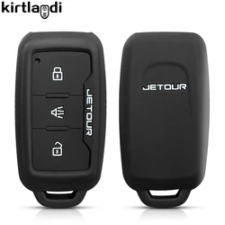 Silicone Car Key Cover - Premium Remote Key Holder and Accessory (Black 1PC)