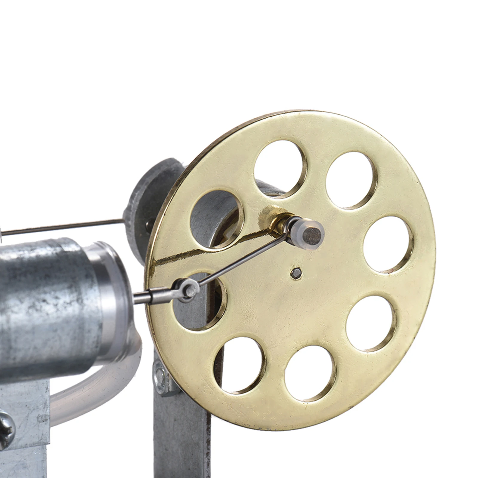 【Sale】Mini Hot Air Stirling Engine Motor Model Stream Power Physics Experiment Educational  Physics Experiment