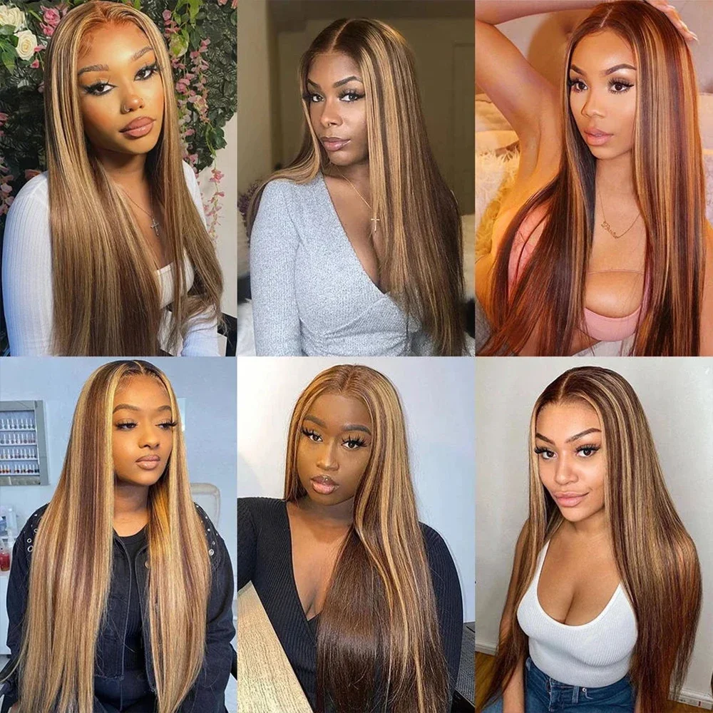 P4/613 Straight I Tip Hair Extensions Natural Real Human Hair Fusion Extensions Keratin Capsule Brown Blonde For Salon