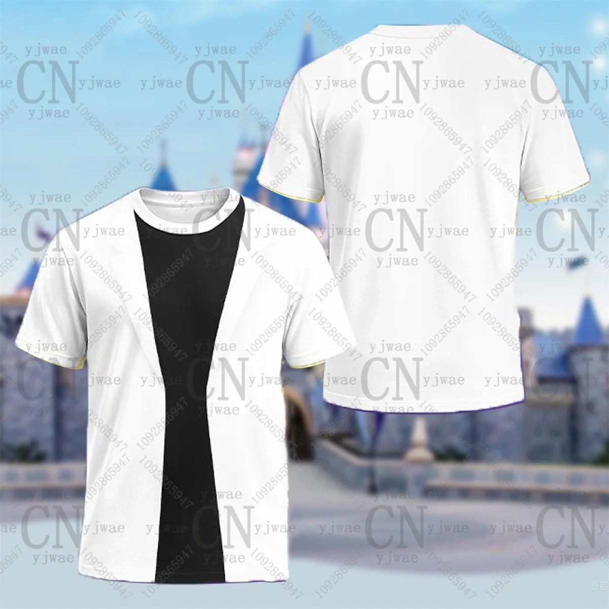 Phineas Ferb Candace Perry Kostüm-T-Shirt, Charakter-Cosplay-T-Shirt, Cartoon-2D-Grafik, bedruckt, kurzärmelig, T-Shirt für Kinder und Erwachsene – Detail 12