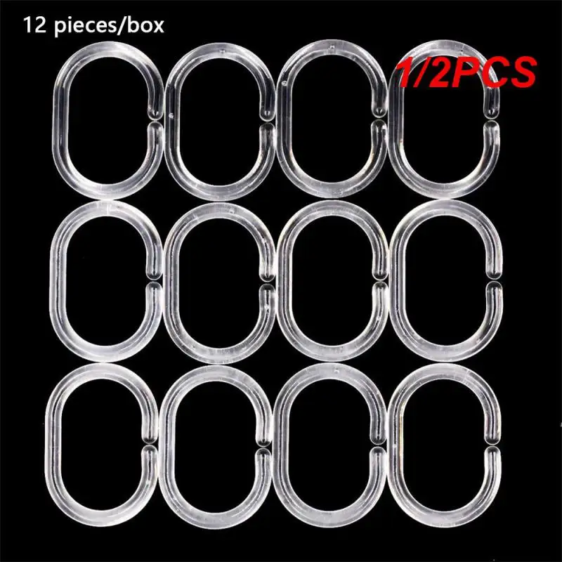 

1/2 шт., прозрачные подвесные кольца