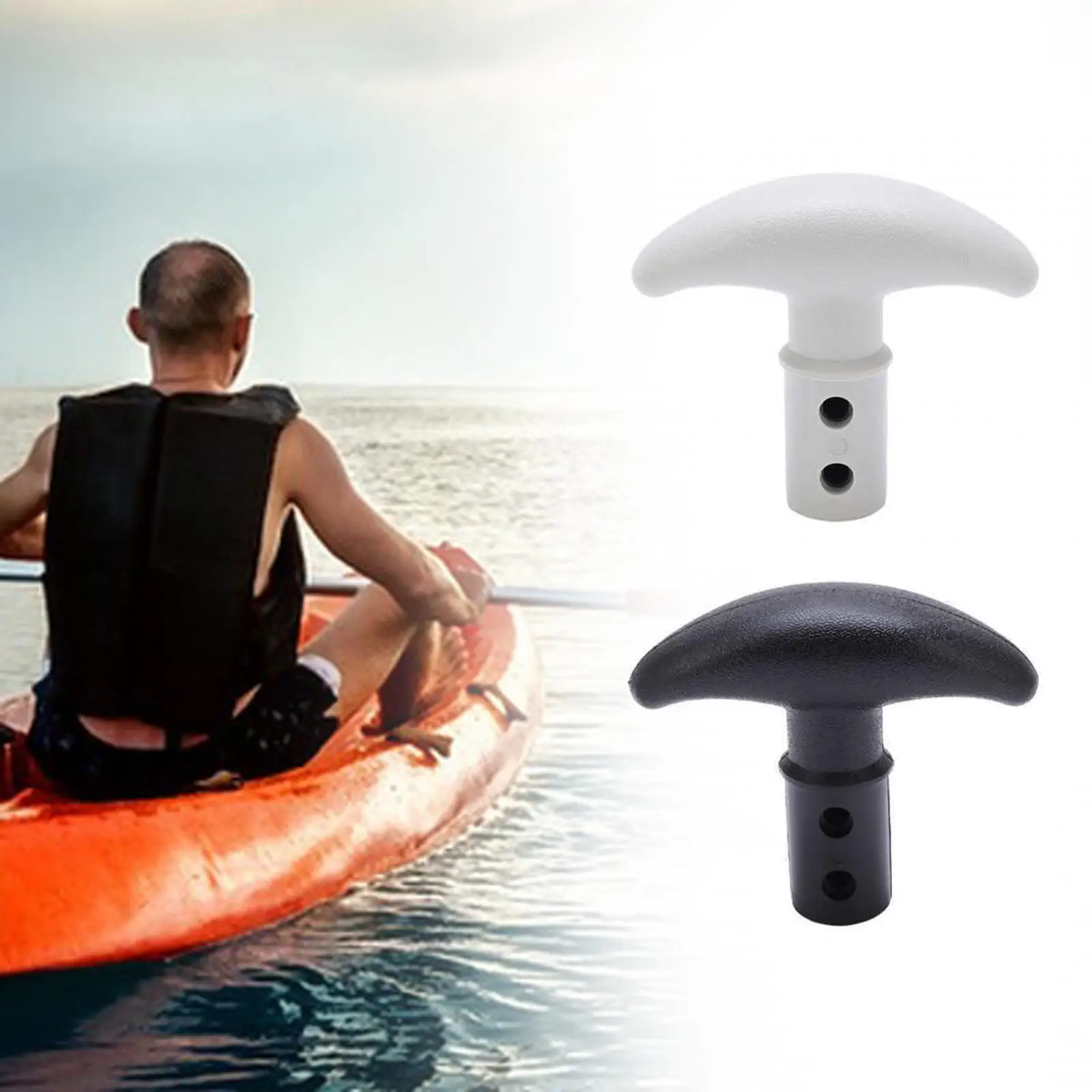 Boat Oar Replacement T-Handle Fitting Easy Install Fine Craft Compact Portable