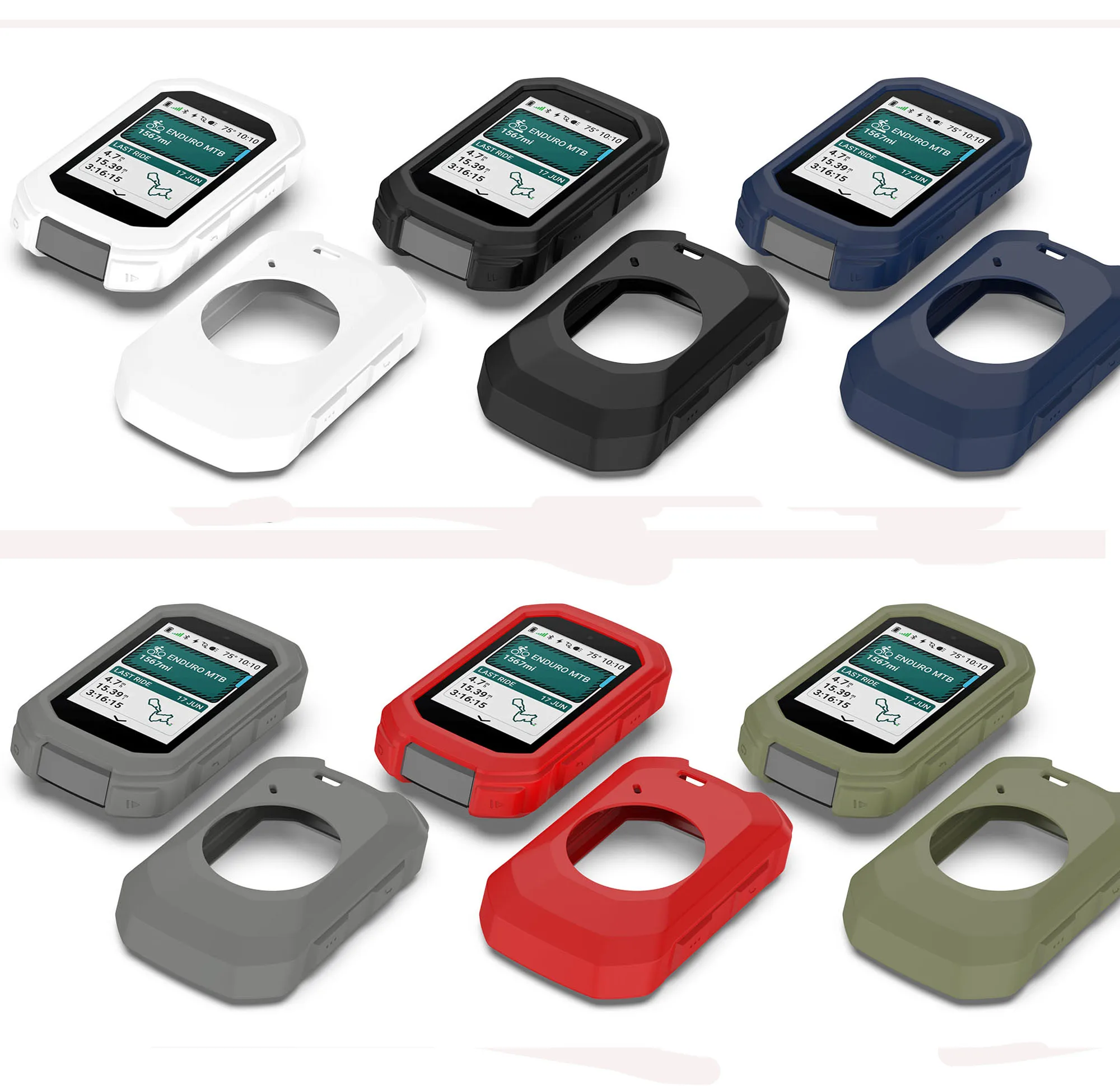 Silicone Soft Edge Protective Case with Screen Protector