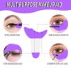 Silicone Triple-Use Beauty Tool for Flawless Makeup Application & Defined Eyes/Lips. Must-Have Cosmetic Collection Addition. 3