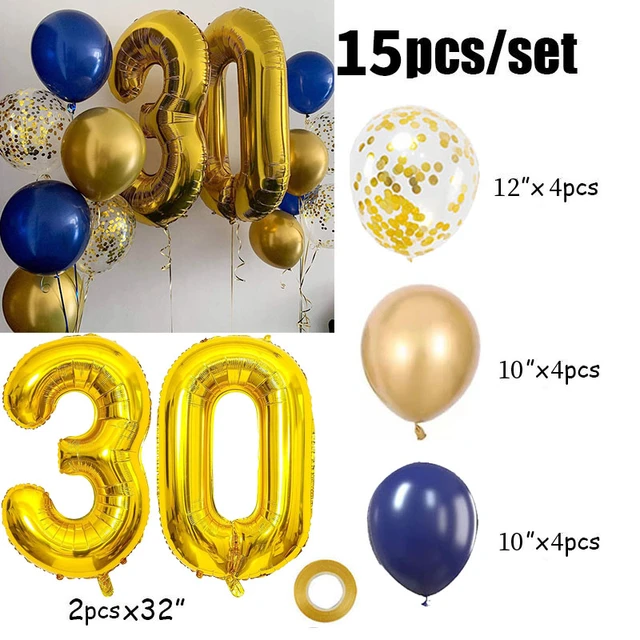 16 inch 60 Silver Number Balloons 60th Birthday Party Anniversary Foil  Balloon