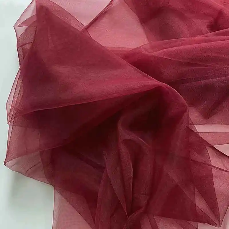 Elegant Purple and Pink Soft Tulle Fabric for Weddings and Celebrations