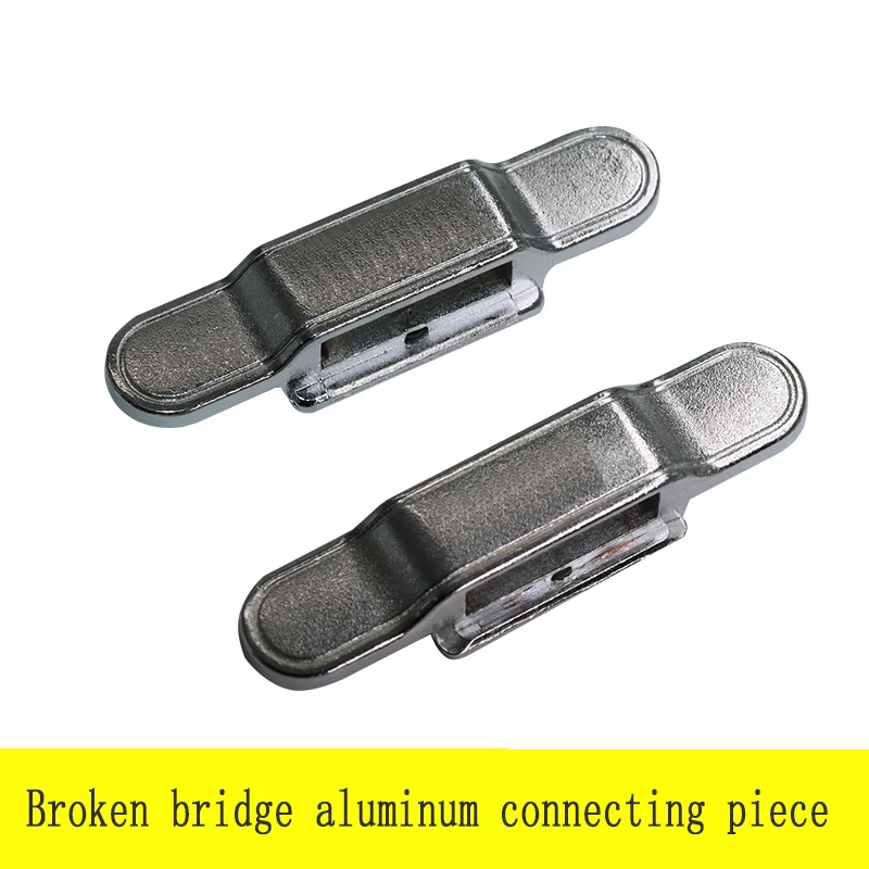 

2PCS Broken Bridge Aluminum Connectors Door Window Hardware Accessories Hinged Door And Window Upper And Lower Connectors Driver