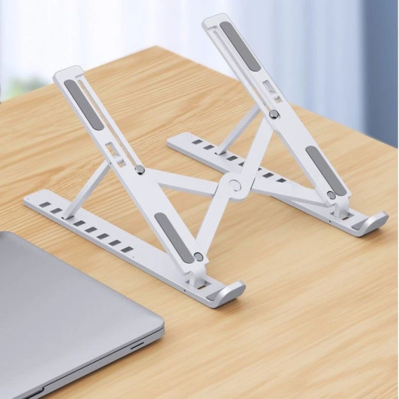 Adjustable Laptop Stand Plastic for Macbook Computer PC IPad Tablet Table Support Notebook Stand Cooling Pad Plastic Models iphone holder for tripod