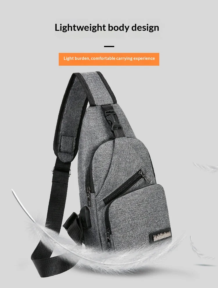 Men's Chest Bag Image 6