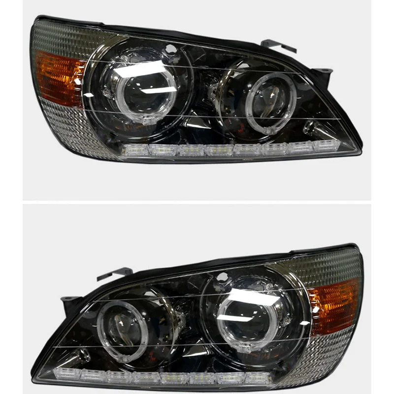 Suitablefor19982005AltezzaRS200headlightLexusIS200headlightLEDAngelEyeDoubleLens
