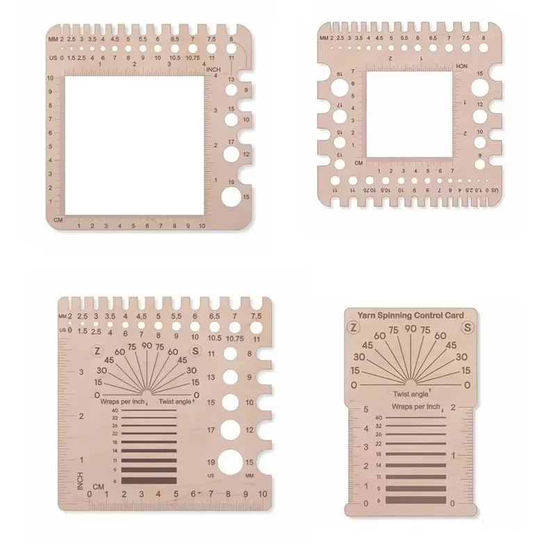 4 pezzi/set Righello multifunzione, strumento di misurazione per