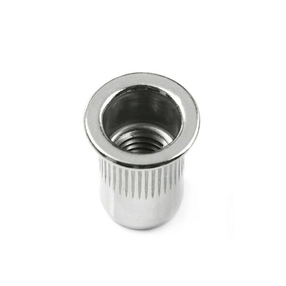 150-teiliges metrisches Nietmuttern-Sortiment-Set aus Edelstahl 304, M3, M4, M5, M6, M8, Flachkopf-Nietmuttern-Set, Nuss-Gewindeeinsatzmutter – Detail 11