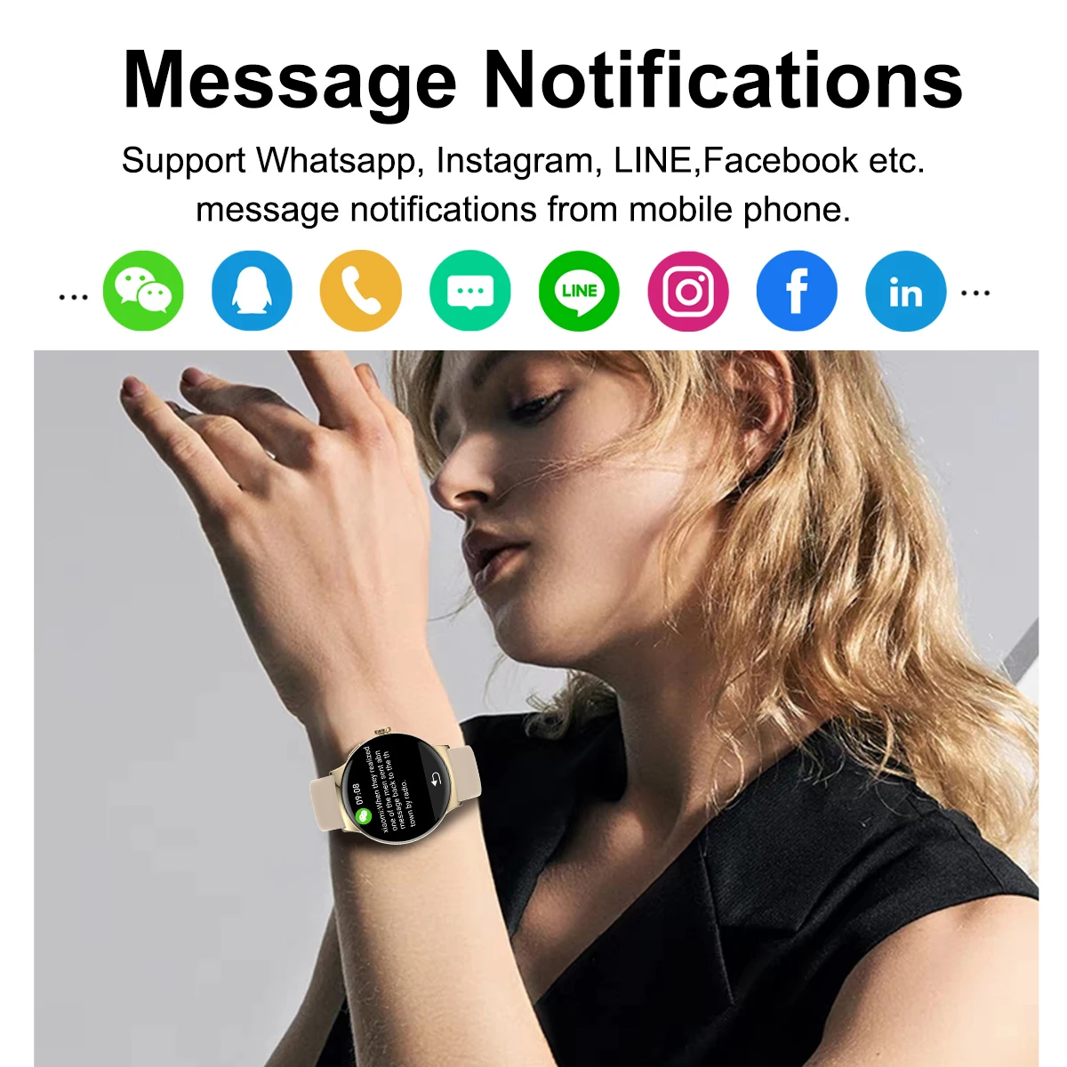KAIMORUI Ʈ ð LA99  ð 2 in 1 AMOLED  ȭ ɹڼ ǰ  ƮĿ   Smartwatch 2024