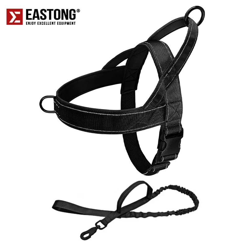 

Прочная нейлоновая шлейка для собак, Жилет без натяжения, светоотражающие тренировочные ремни для маленьких, средних и больших собак, немецкой овчарки