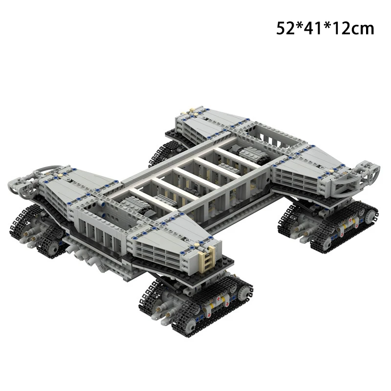 

MOC Creative Expert Ideas High-Tech Space Shuttle Transport Vehicle Bricks Building Blocks DIY brinquedo Toys for children gifts