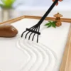 6 Pcs Sand Rake Box Rakes Mini Desk Rock Kit Tiny Ornament Push Tools Tray Zen Garden 4
