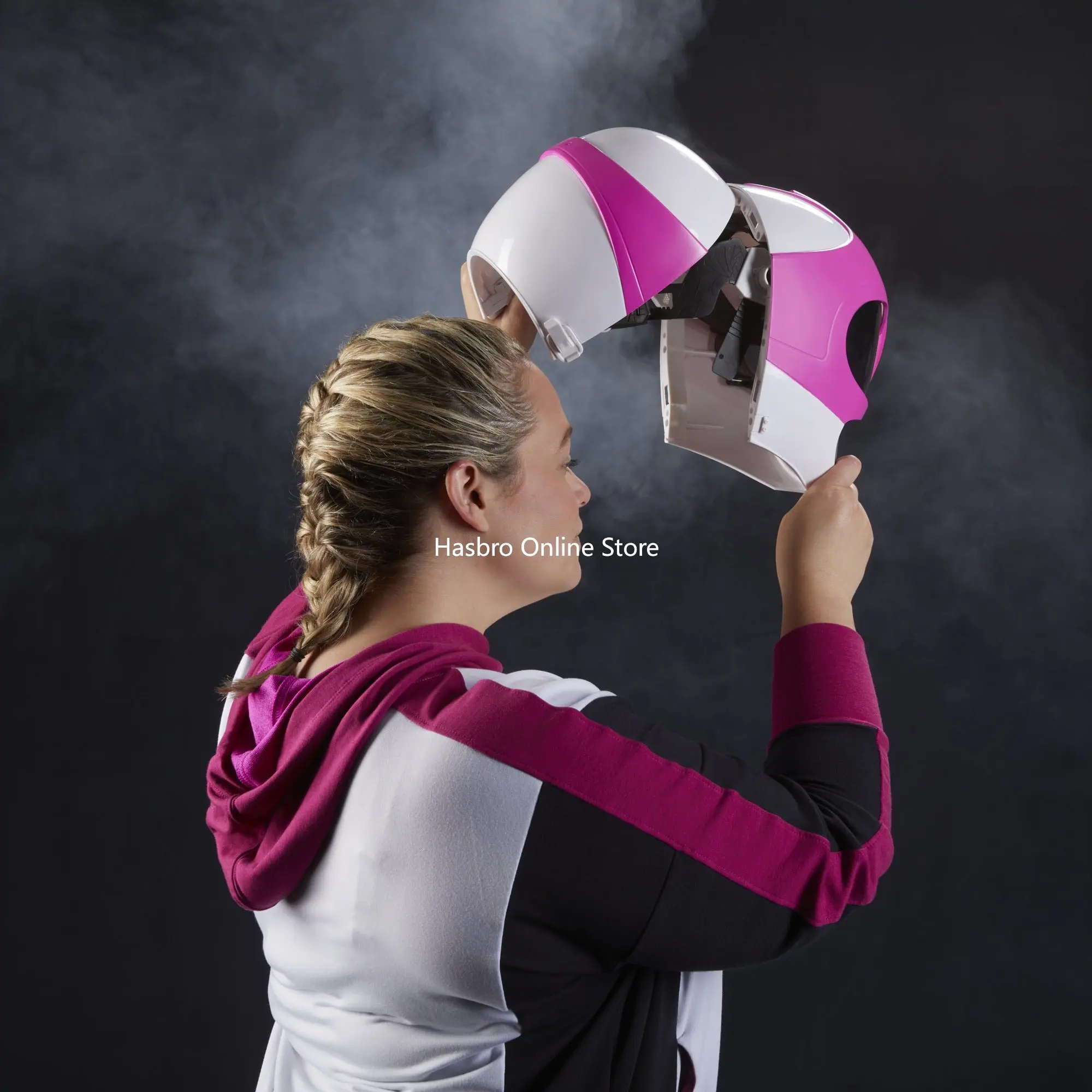 Capacete Rosa De Power Ranger Hasbro Power Rangers Capacete Rosa