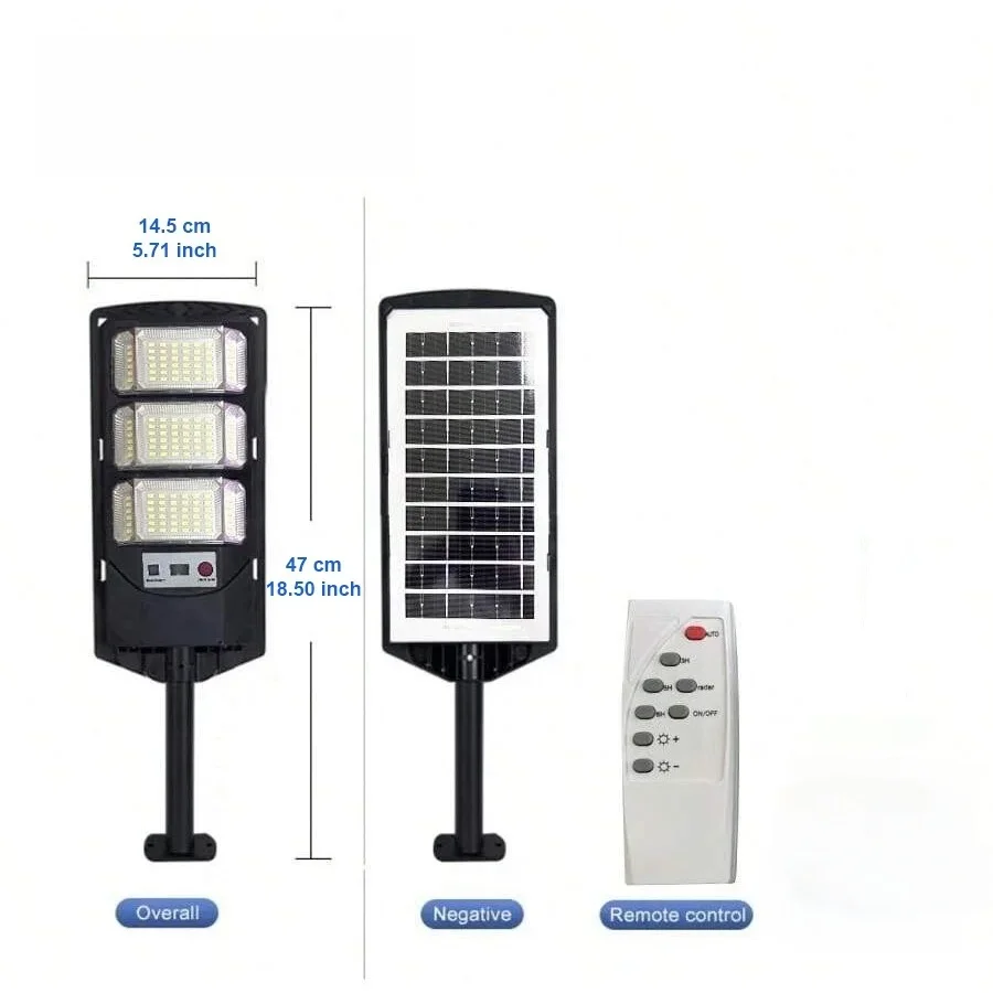 ตัวเลือกสินค้า ไฟ LED โซลาร์เซลล์ 48 ล้านลูเมน สว่างไกล 10,000 วัตต์
