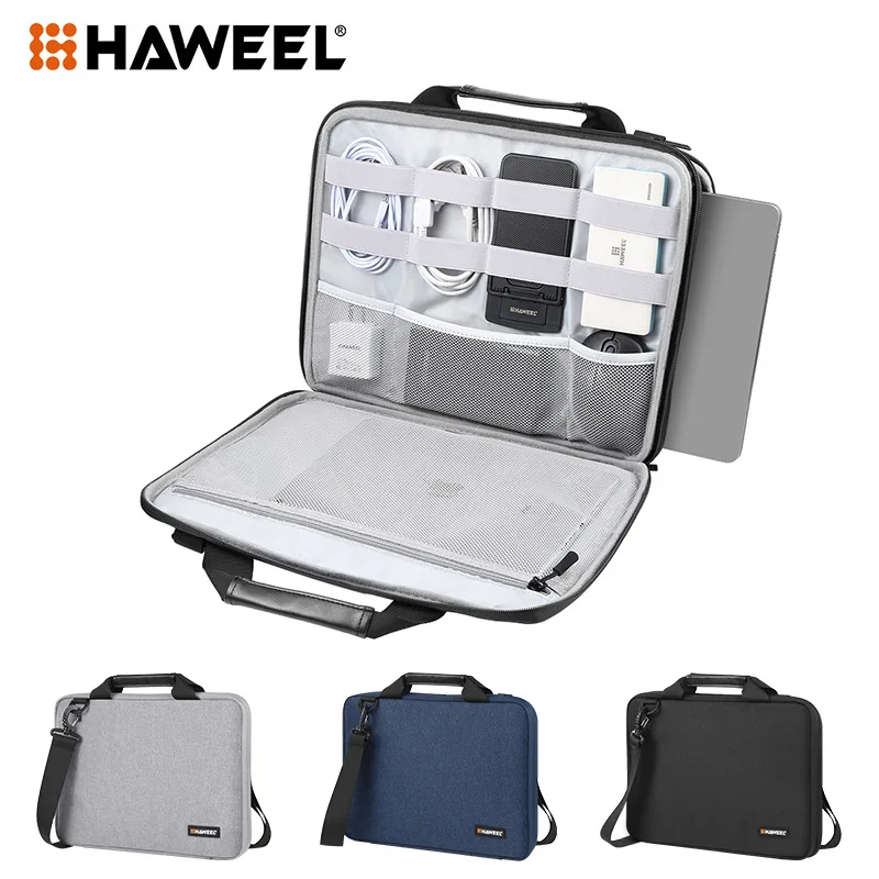 HAWEEL141516inchCrossbodyLaptopBagWaterproofNotebookCase