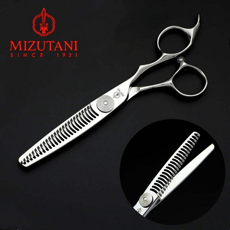 

MIZUTANI scissors 6.1/6.6/7.0 inch hair scissors Flat Cut Thin Hair Scissors VG10 material scissors barber shop scissor tool set