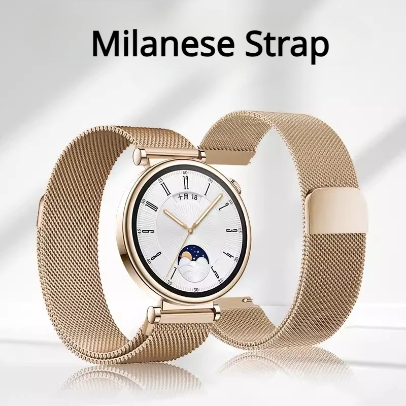 Magnetic Milanese Metal Strap - Elegant Replaceable Wristband