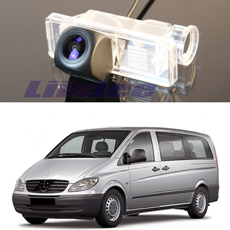 Per Mercedes Benz Vito W639 2003 ~ 2013 Telecamera Posteriore Per Auto Retromarcia Cam Night View Ahd Ccd Impermeabile 1080 720 Indietro