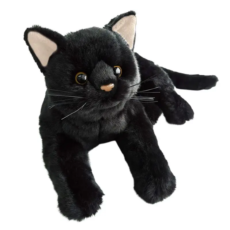 

Кукольная игрушка Кот большая кошка плюшевые Игрушки для маленьких девочек мальчиков детей оптом подарки на день рождения для девочек мальчиков малышей на день рождения