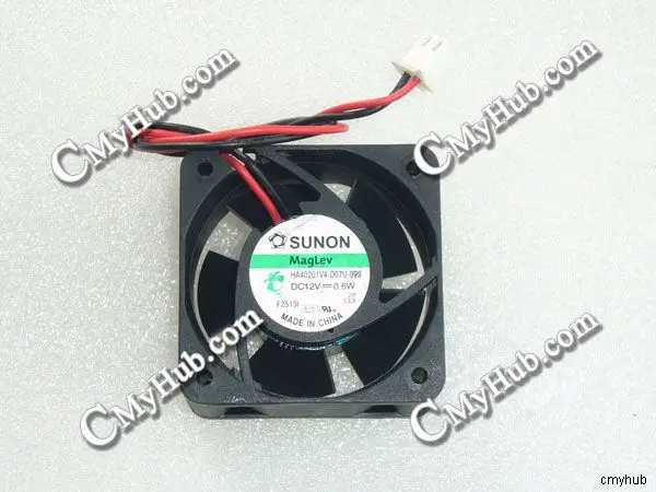 

Для SUNON HA40201V4-D07U-999 DC12V 0,6 W 4020 4CM 40MM 40x40x20MM 2-контактный охлаждающий вентилятор