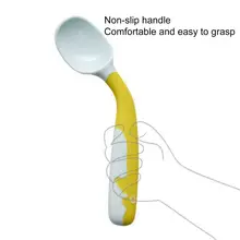 

Heat Resistant PP High-Temperature Resistant Baby Feeding Spoon Fork Set for Kids