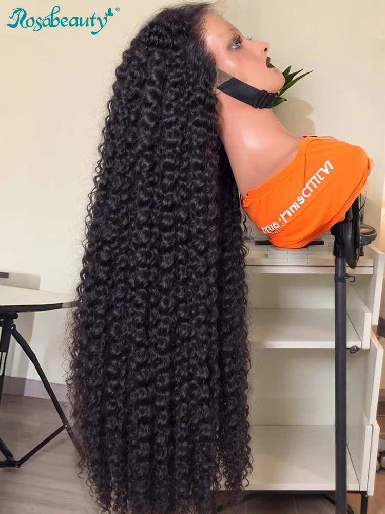 Rosabeauty 26 30 Inches Deep Wave 13x6 Hd Lace Front Wig