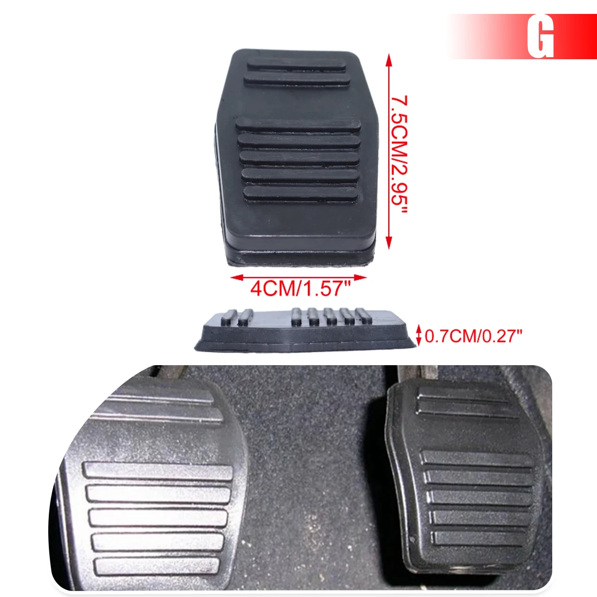 Edle Pedalabdeckungen Für Nissan Qashqai J12 - Rostfrei & Rutschfest