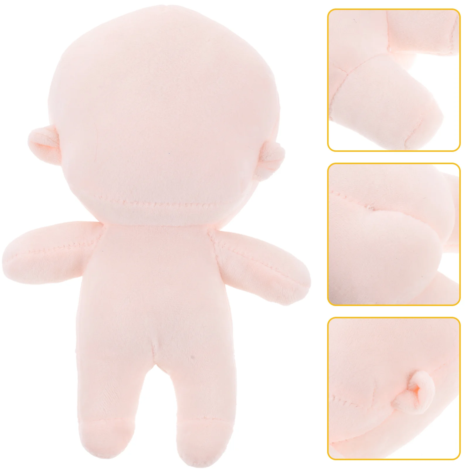 

Plush Baby Body Comfortable Toy DIY Craft Blank Humanoid Stuffed Adorable Supple