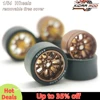 1/64 Wheels with Rubber Tires BBS LM-R Large Size Refitting Parts for Diecast Model Car Hot Wheels Matchbox Tomica D:13mm 1 Set 2
