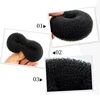 1Pc S M L Black/Brown/Ivory Magic Hair Bun Maker Donut Bagel For Hair Tools Hairpin Hair Accessories For Women Styling Braids 4