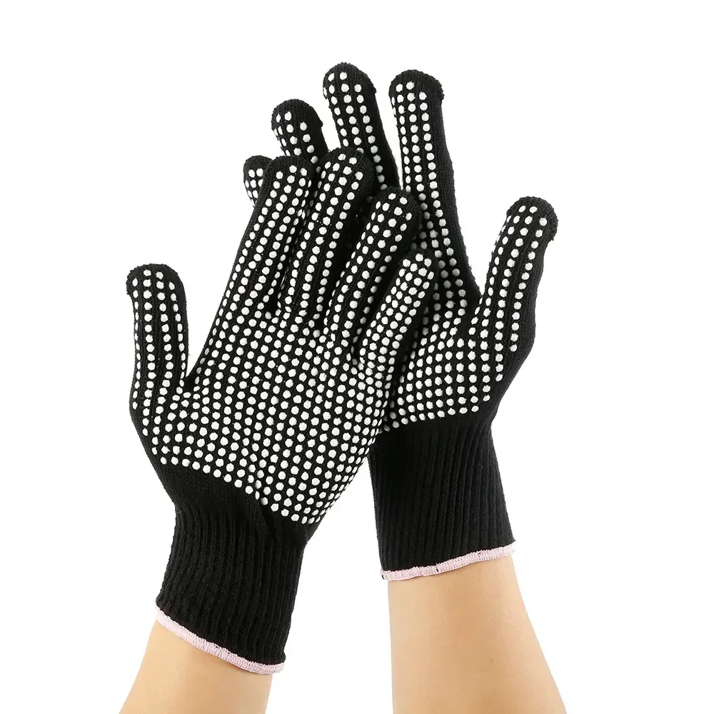 1 Pair Heat Resistant Non-Slip Silicone BBQ Gloves