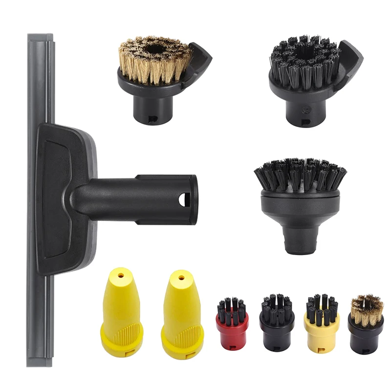 For Karcher Steam Cleaner SC1 SC2 SC3 SC4 Powerful Nozzle Brush Head Mirror Brush Round Brush