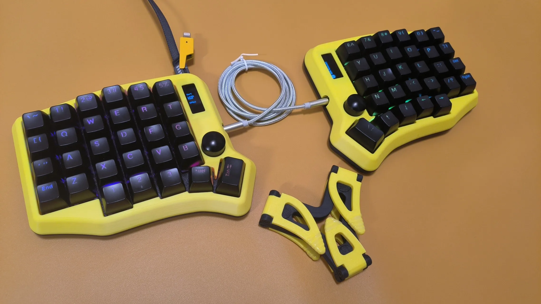 Sofle v2 LED無し版 3D print Sofle rgb Split keyboard case only ( Just a case