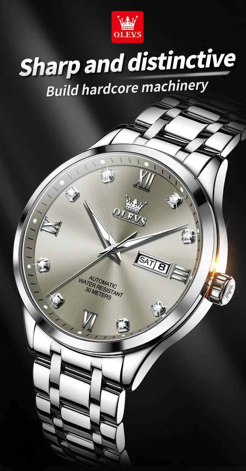 OLEVS 9946 Automatic Mechanical Watch description image 2