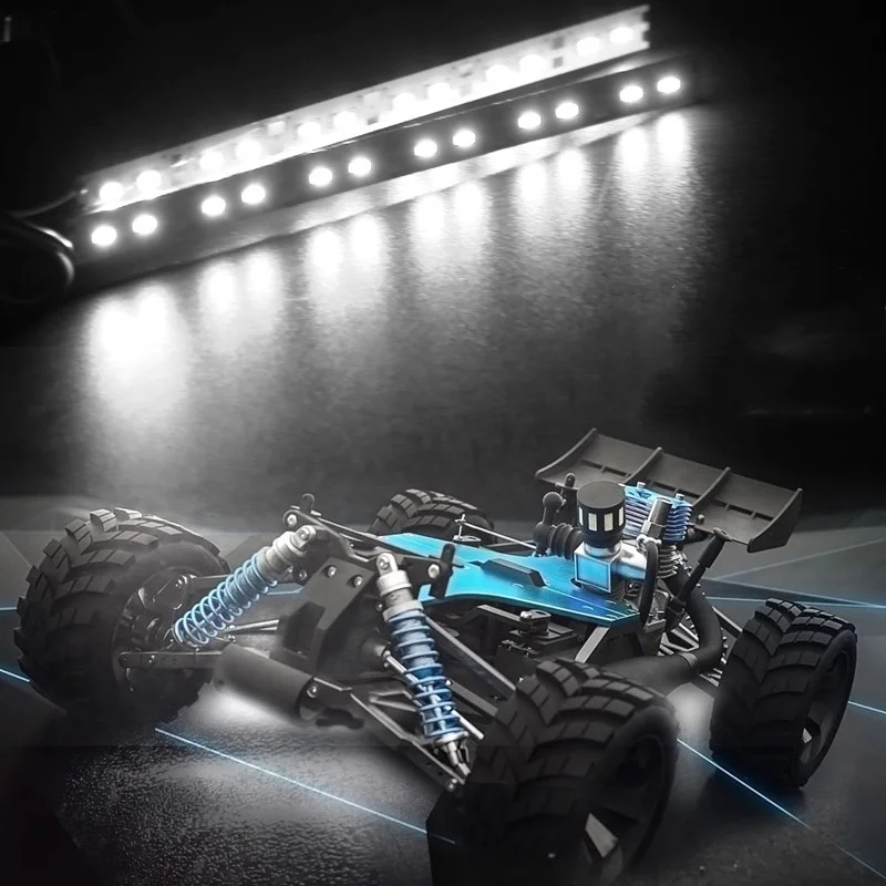 24LED 1/10 RC Accessori Auto Drift Car LED Telaio Lampade Luce Per - Foto 2