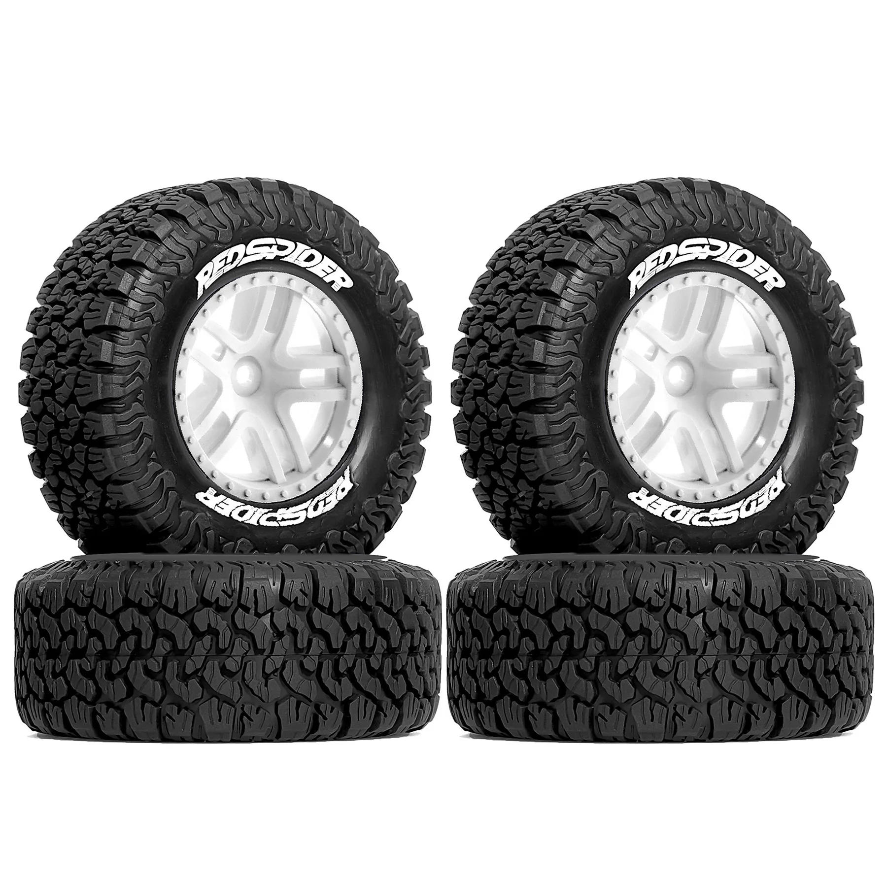 Voiture RC 4WD 2.4GHz tout-terrain buggy crawler électrique